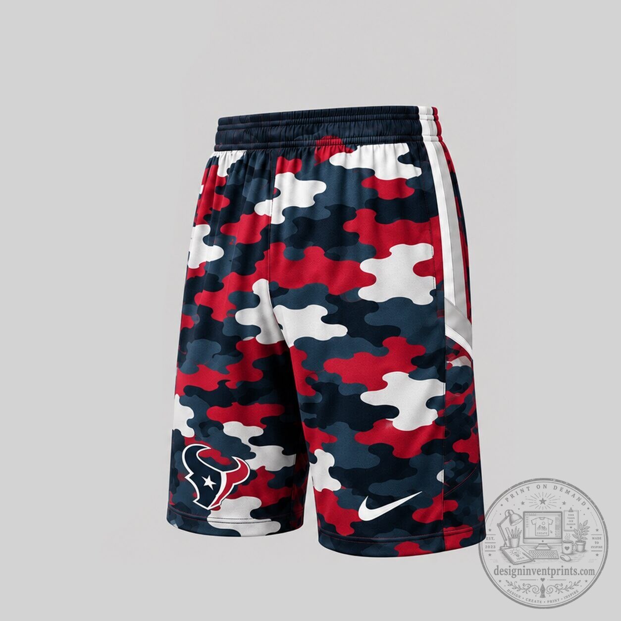 Houston Texans National Football League Camouflage Tank Top and Shorts Set 9 Houston Texans National Football League Camouflage Tank Top and Shorts Set