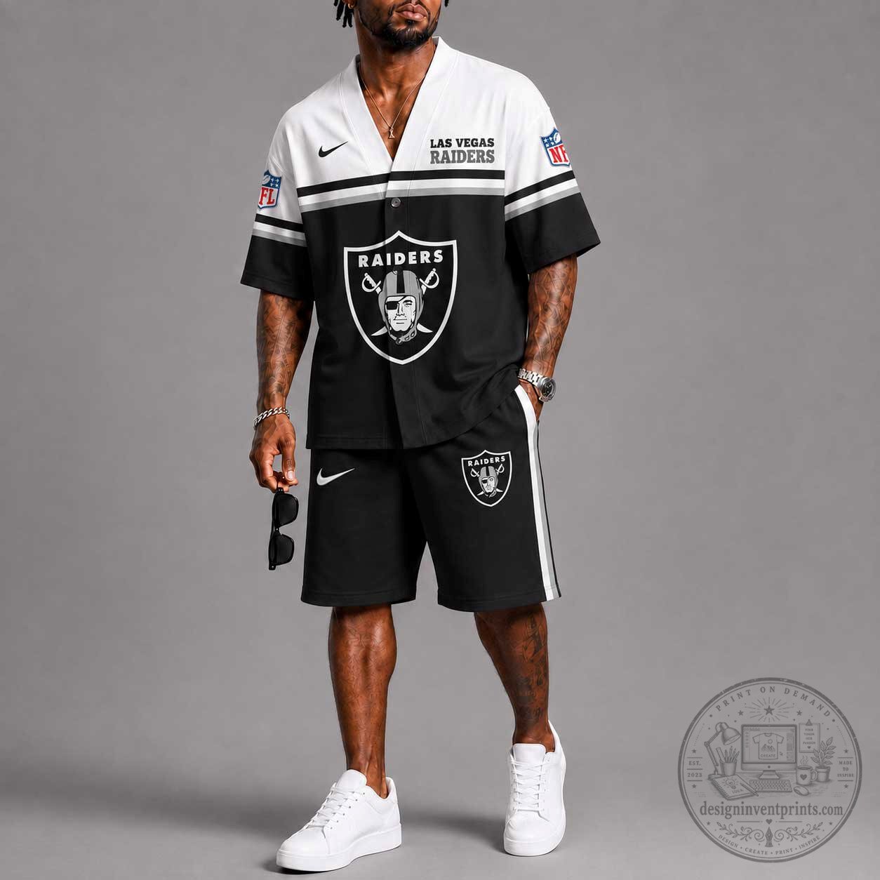 Las Vegas Raiders National Football League Baseball Jersey