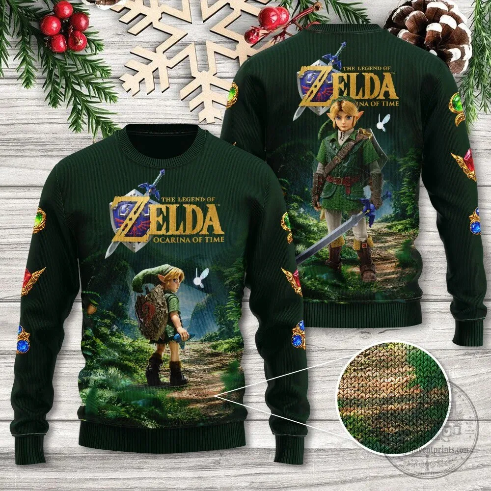 Link Christmas Sweater from The Legend of Zelda: Ocarina of Time