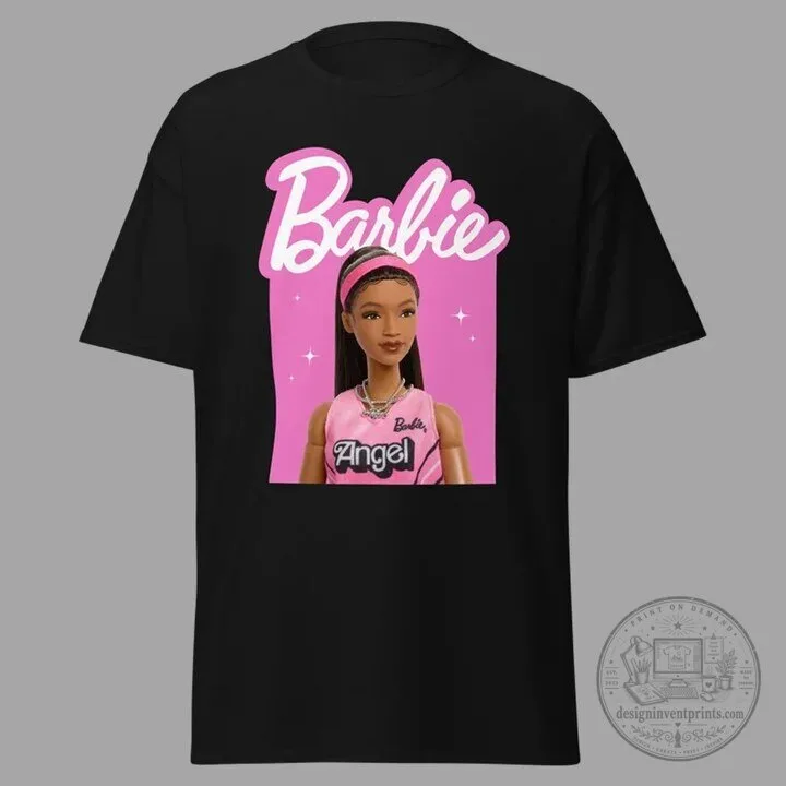 Atlanta Dream Angel Reese Barbie Basketball T-Shirt 10 Atlanta Dream Angel Reese Barbie Basketball T-Shirt