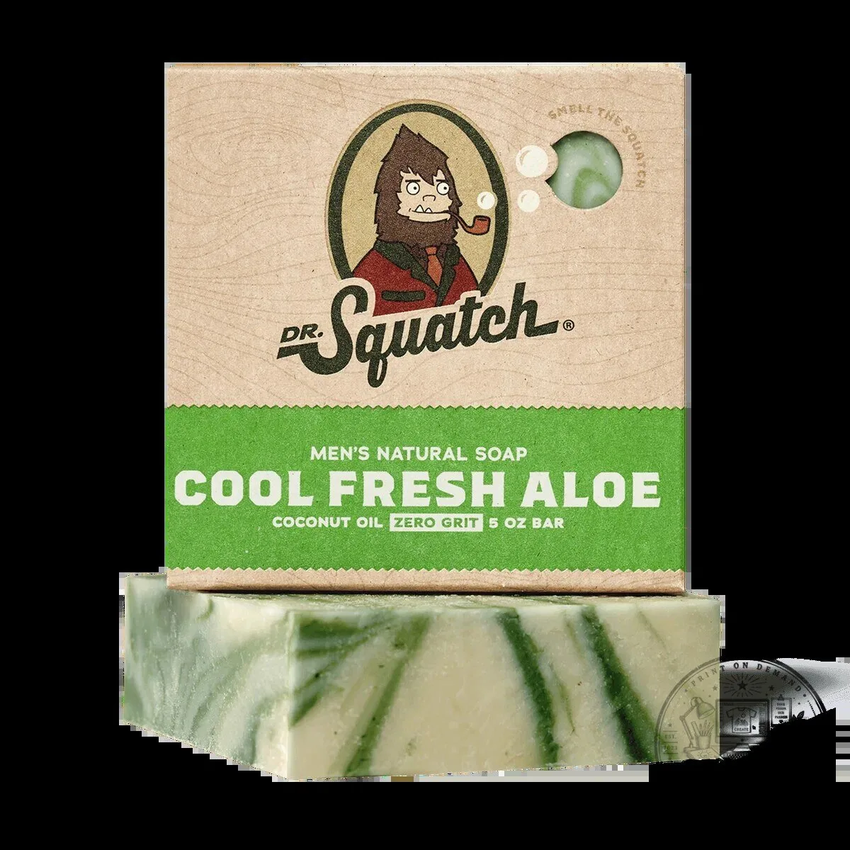 Dr. Squatch Cool Fresh Aloe Men's Natural Soap Bar