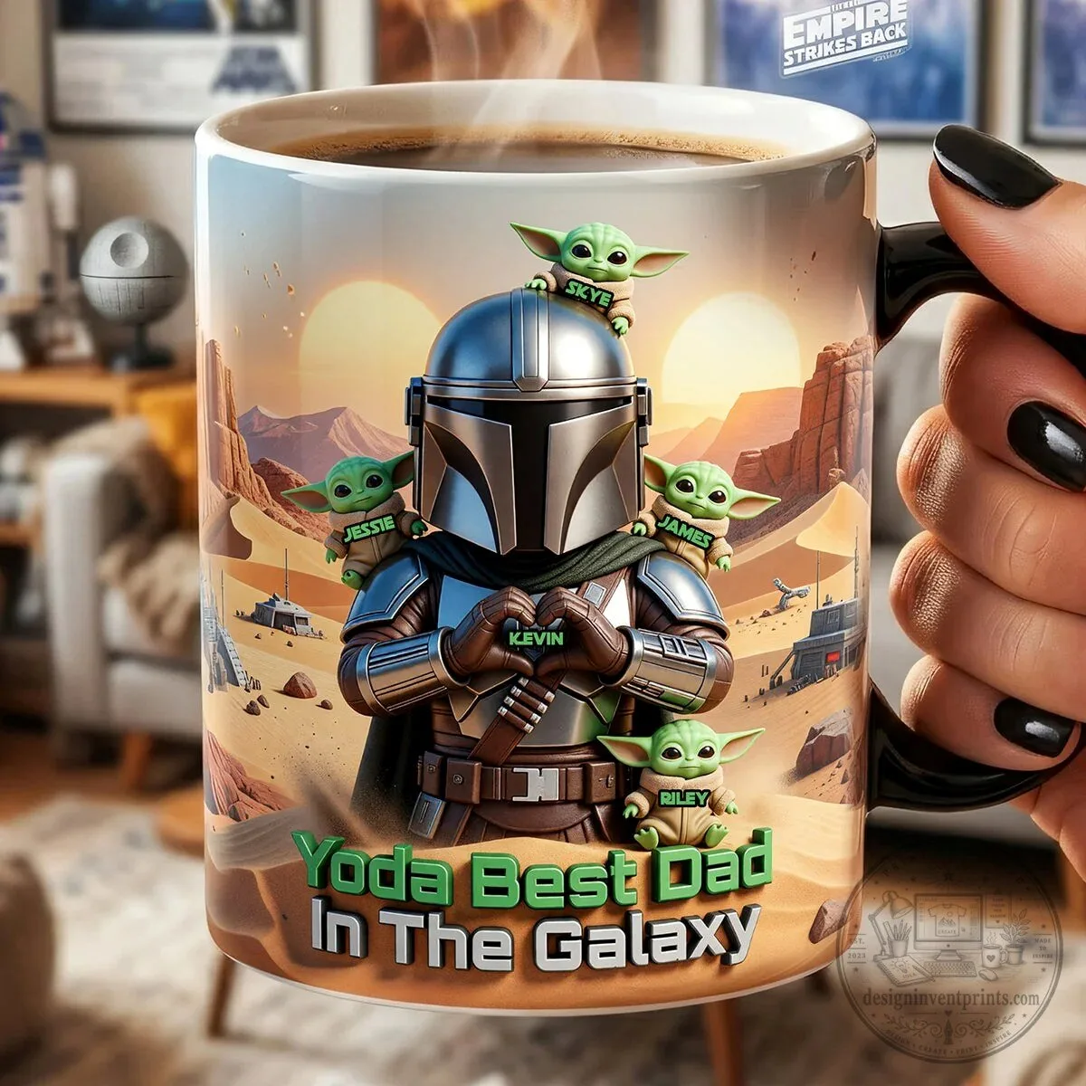 Star Wars Mandalorian Best Dad In The Galaxy Coffee Mug 8 Star Wars Mandalorian Best Dad In The Galaxy Coffee Mug