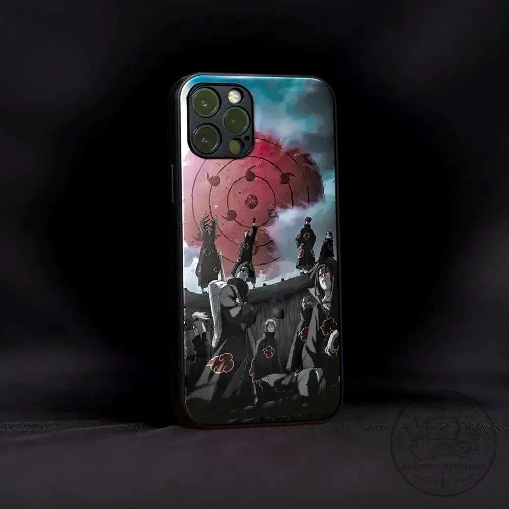 Akatsuki Naruto Shippuden Anime Characters iPhone Case 4 Akatsuki Naruto Shippuden Anime Characters iPhone Case