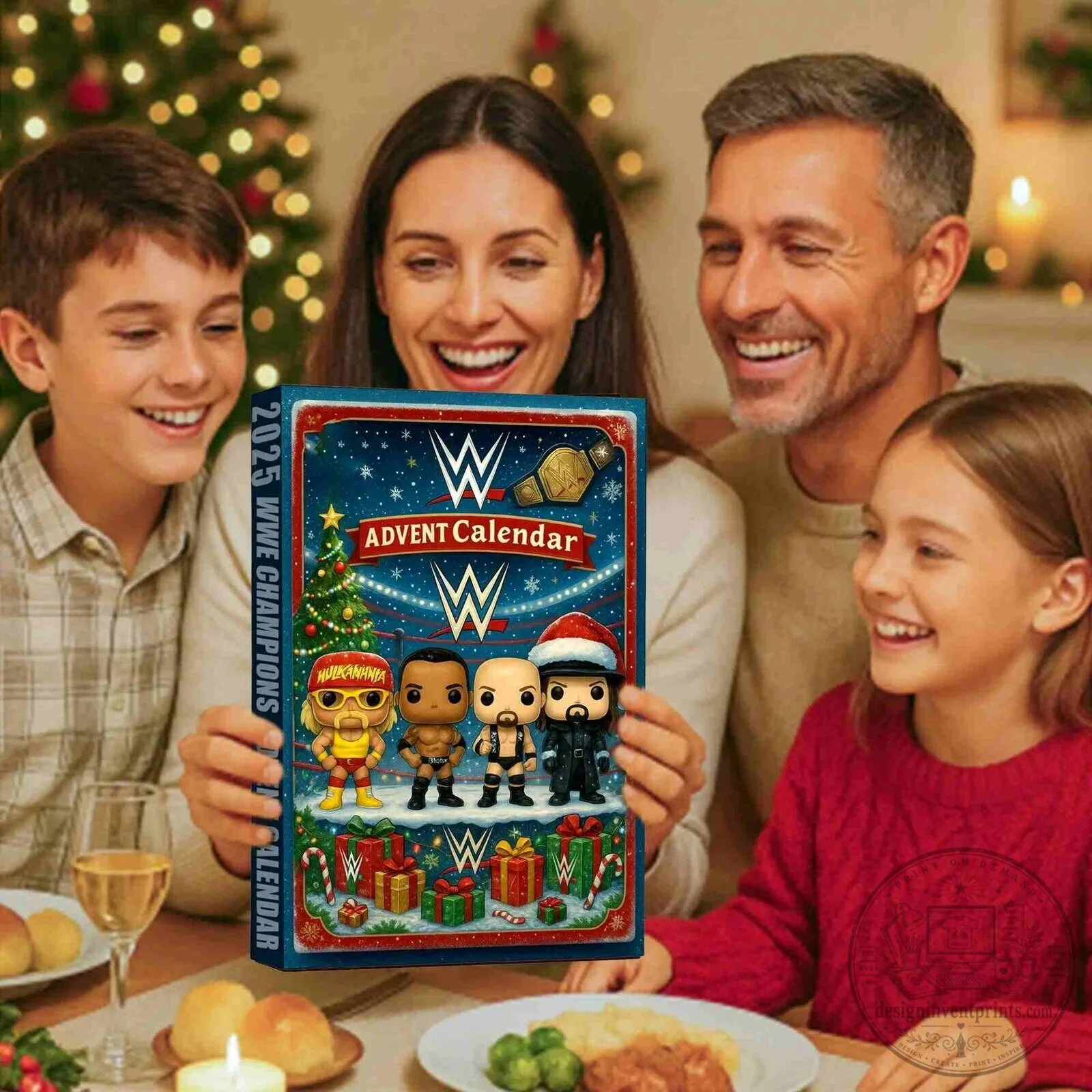 WWE Champions Advent Calendar 2025 with 24 Wrestling Collectible Figurines 9 WWE Champions Advent Calendar 2025 with 24 Wrestling Collectible Figurines