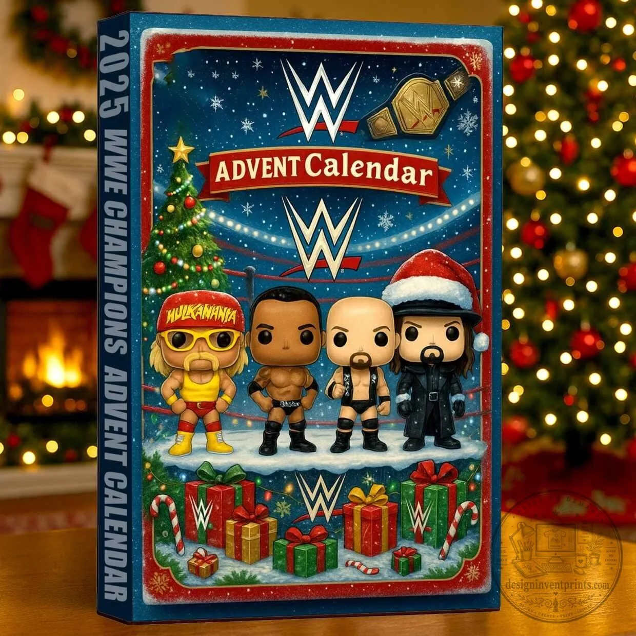 WWE Champions Advent Calendar 2025 with 24 Wrestling Collectible Figurines 10 WWE Champions Advent Calendar 2025 with 24 Wrestling Collectible Figurines