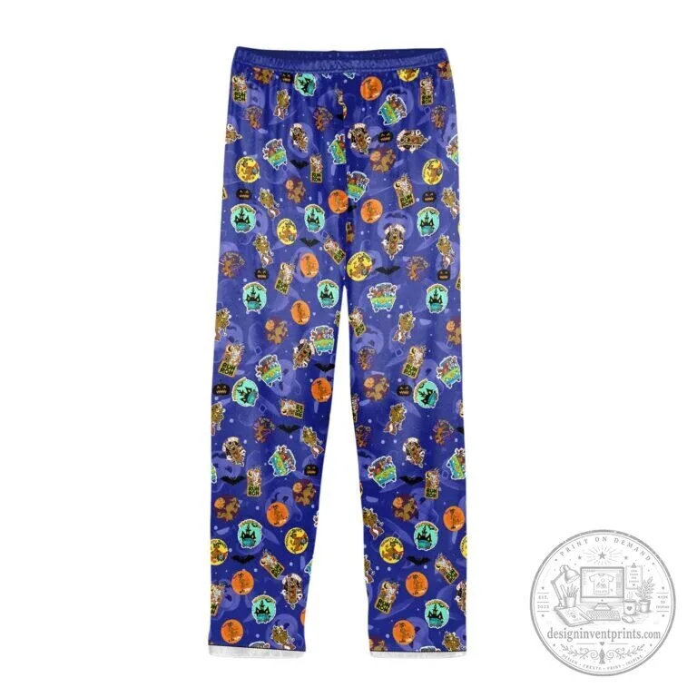 Scooby-Doo Where Are You Halloween Cartoon Character Pajamas Set 7 Scooby-Doo Where Are You Halloween Cartoon Character Pajamas Set