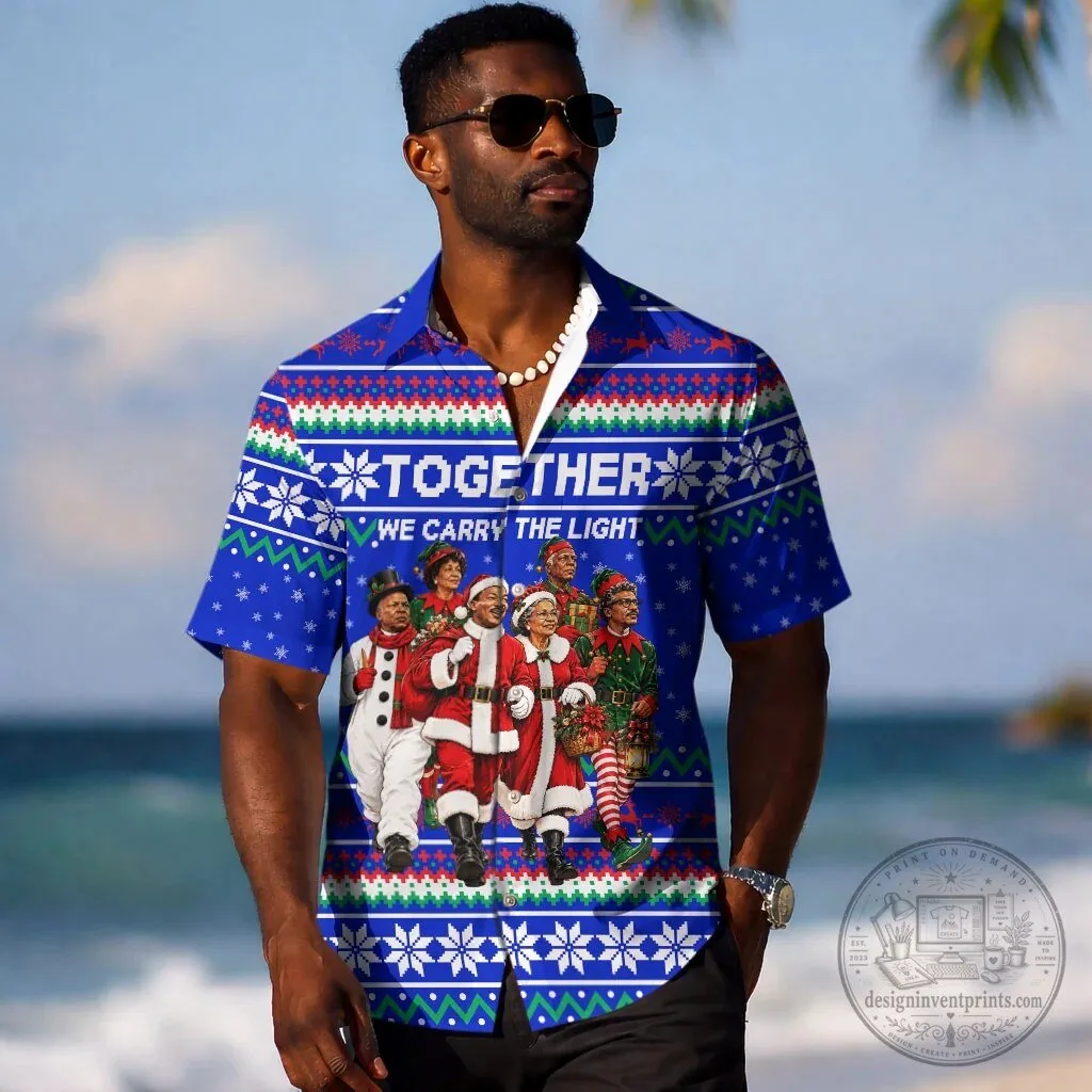 Civil Rights Leaders Christmas Together We Carry The Light Hawaiian Shirt 10 Civil Rights Leaders Christmas Together We Carry The Light Hawaiian Shirt