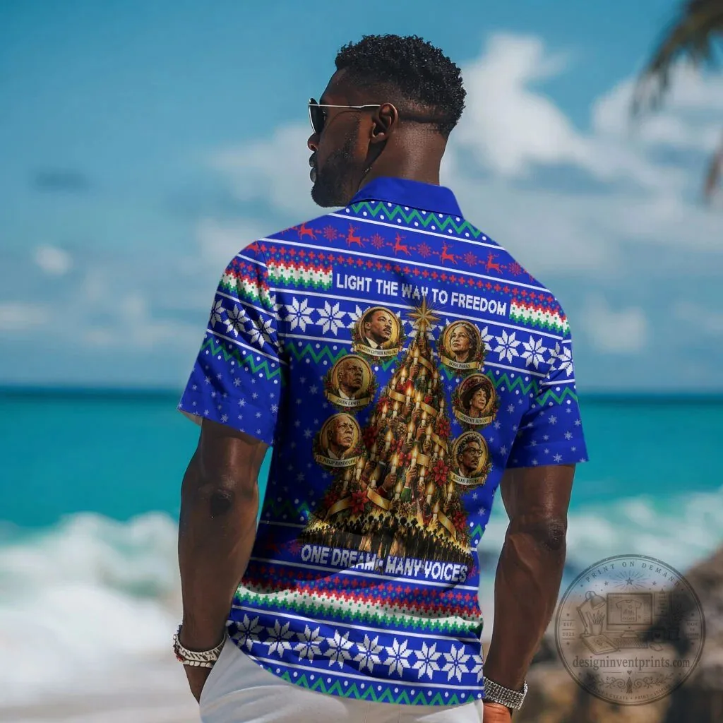 Civil Rights Leaders Christmas Together We Carry The Light Hawaiian Shirt 11 Civil Rights Leaders Christmas Together We Carry The Light Hawaiian Shirt