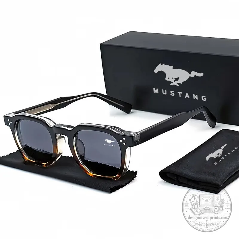 Mustang Retro Punk Style Square Sunglasses 21 Mustang Retro Punk Style Square Sunglasses