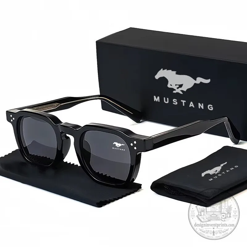 Mustang Retro Punk Style Square Sunglasses 22 Mustang Retro Punk Style Square Sunglasses