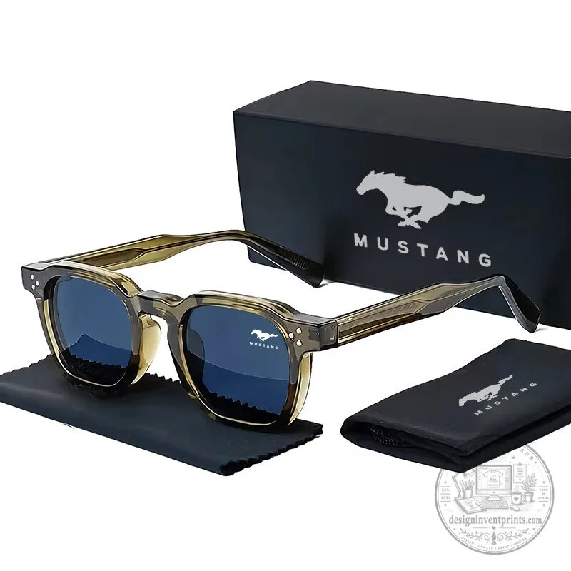 Mustang Retro Punk Style Square Sunglasses 25 Mustang Retro Punk Style Square Sunglasses