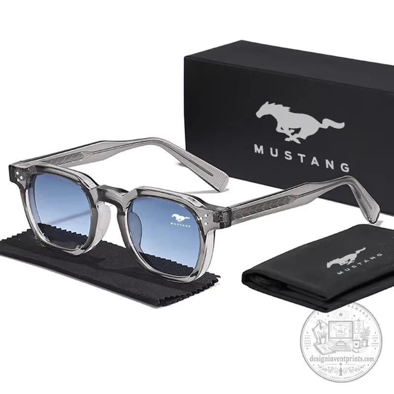 Mustang Retro Punk Style Square Sunglasses 26 Mustang Retro Punk Style Square Sunglasses