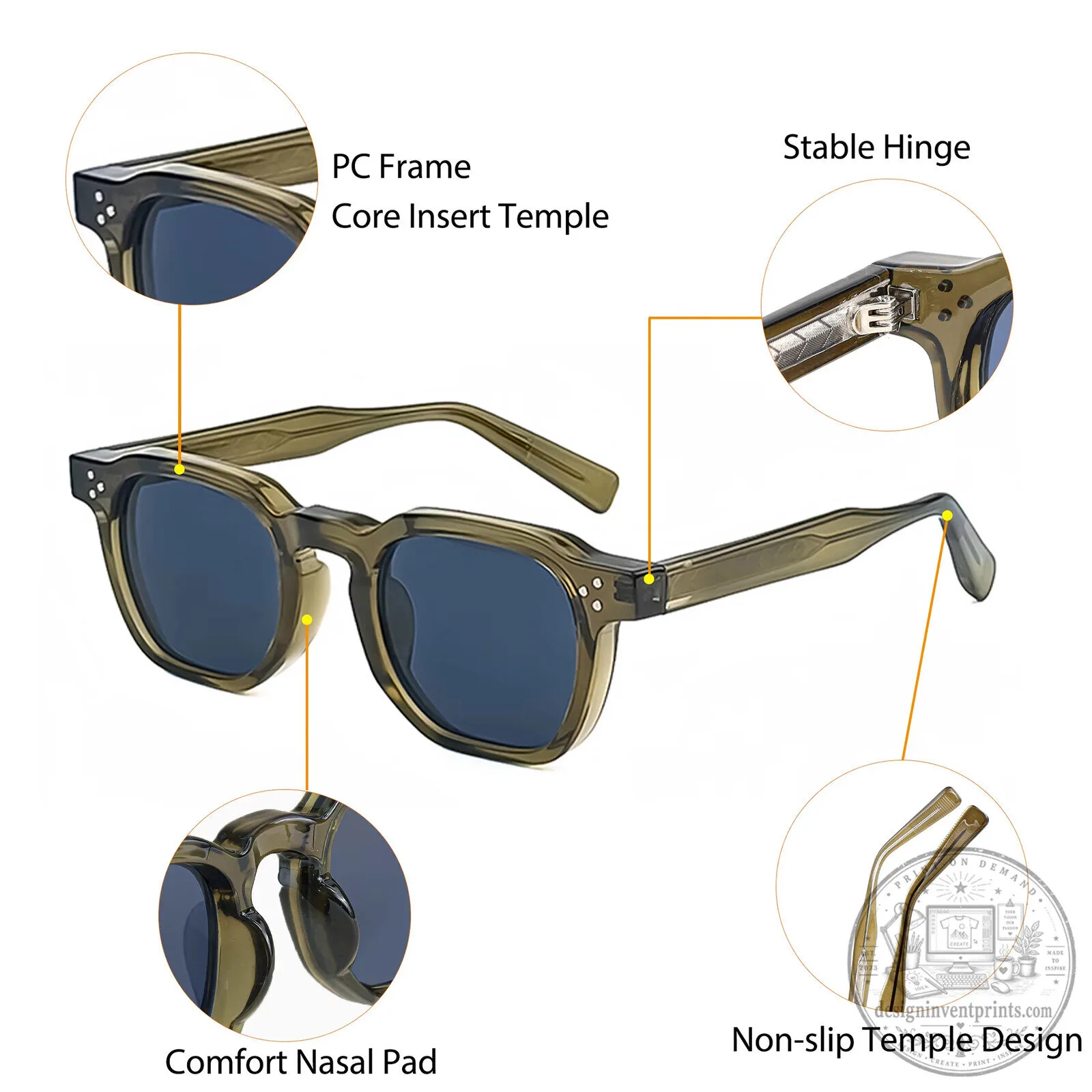 Mustang Retro Punk Style Square Sunglasses 34 Mustang Retro Punk Style Square Sunglasses