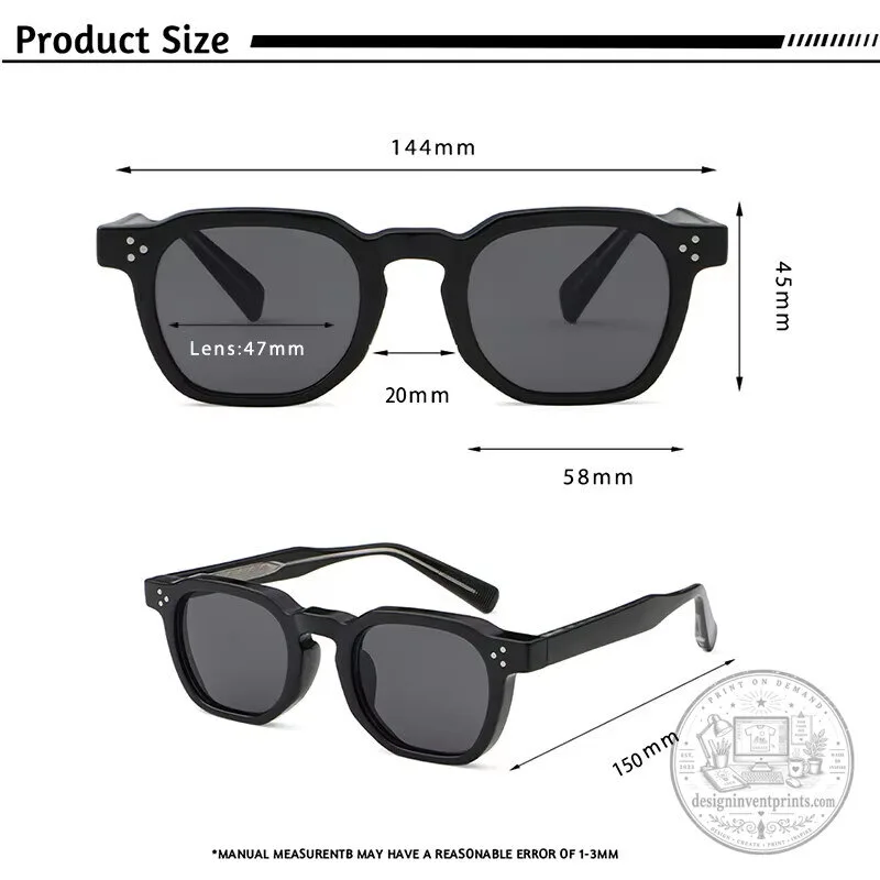 Mustang Retro Punk Style Square Sunglasses 35 Mustang Retro Punk Style Square Sunglasses