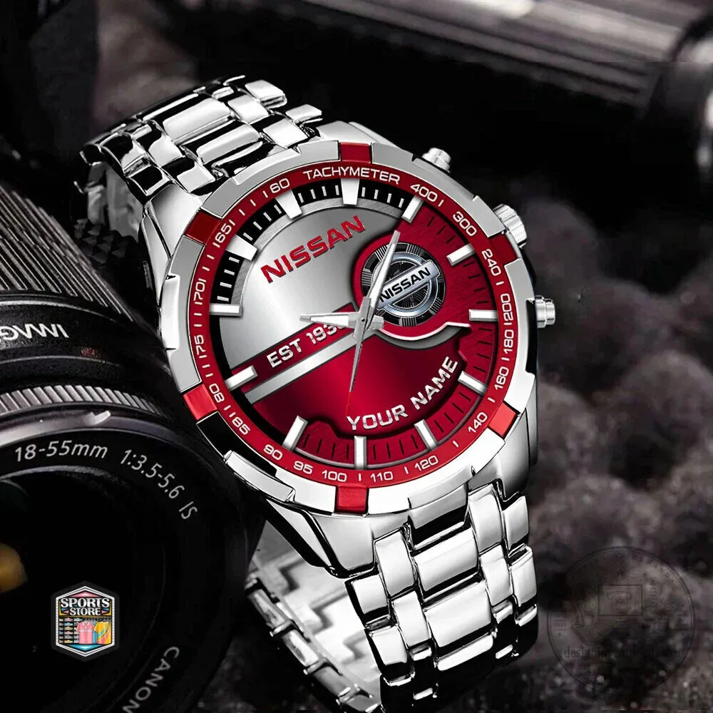 Stainless Steel Watch with Elegant Fashion Design Customized for Nissan Name 13 Stainless Steel Watch with Elegant Fashion Design Customized for Nissan Name
