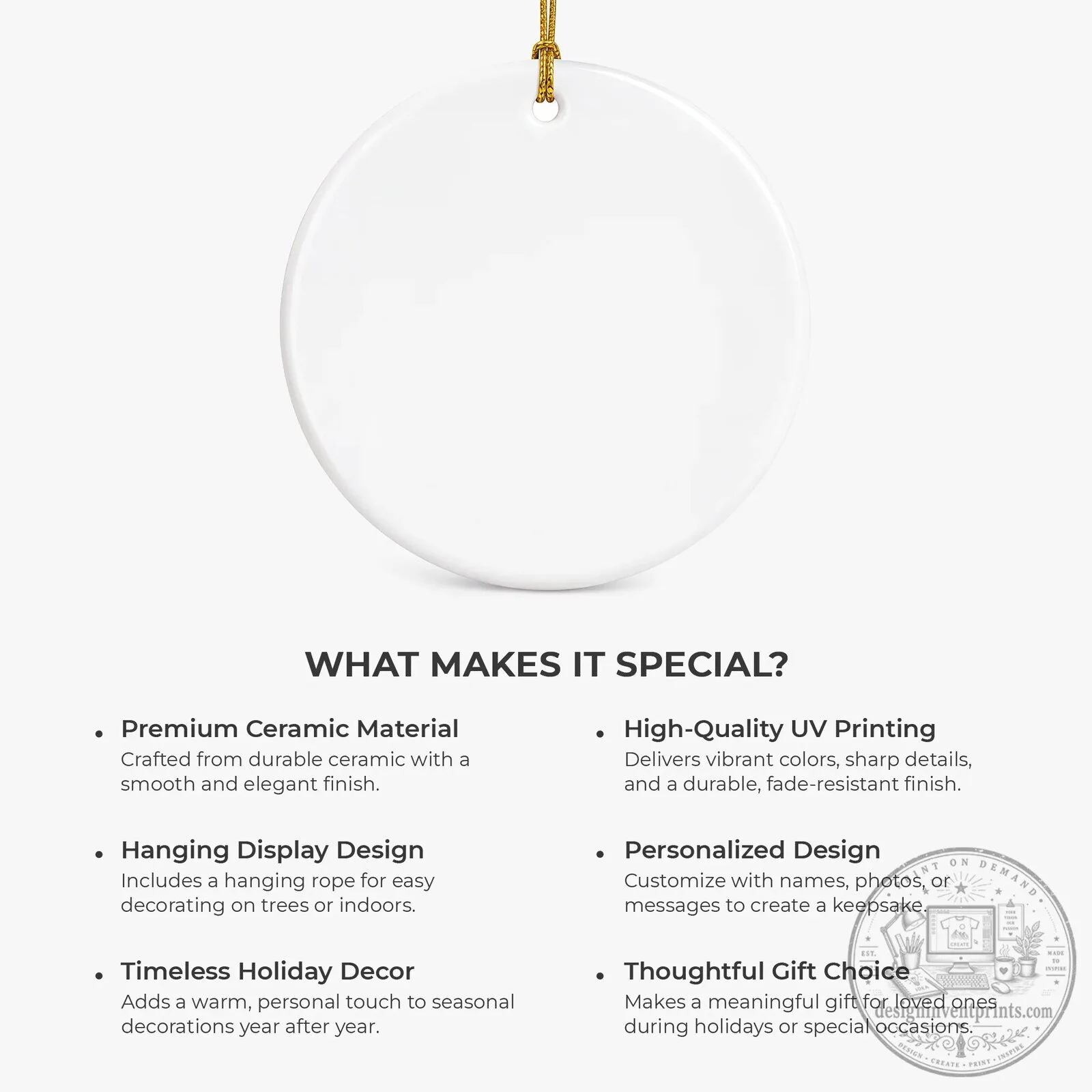 Personalized Pet Photo Moonlight Winter Landscape Christmas Tree Ornament 13 Personalized Pet Photo Moonlight Winter Landscape Christmas Tree Ornament