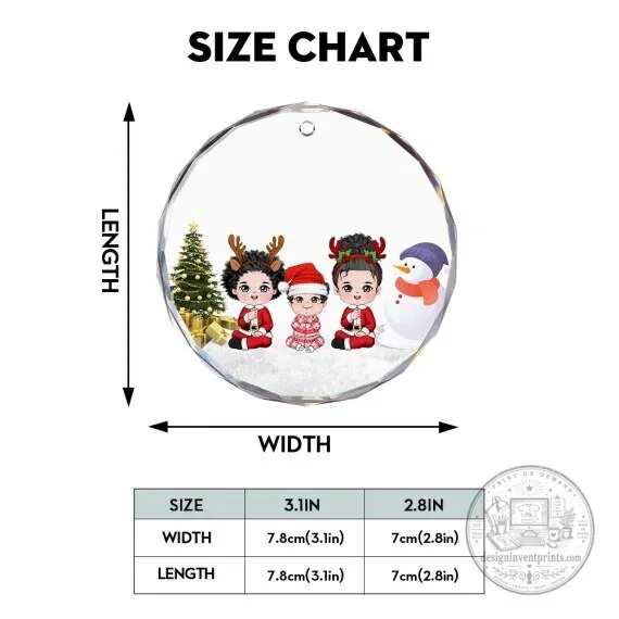 Best Friends Until We're Old And Senile Personalized Round Glass Christmas Ornament 15 Best Friends Until We