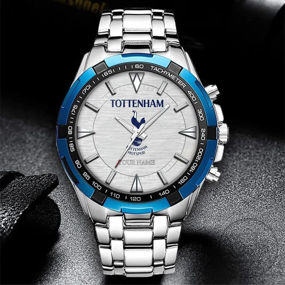 Tottenham Hotspur Personalized Name Stainless Steel Men's Quartz Watch 8 Tottenham Hotspur Personalized Name Stainless Steel Men