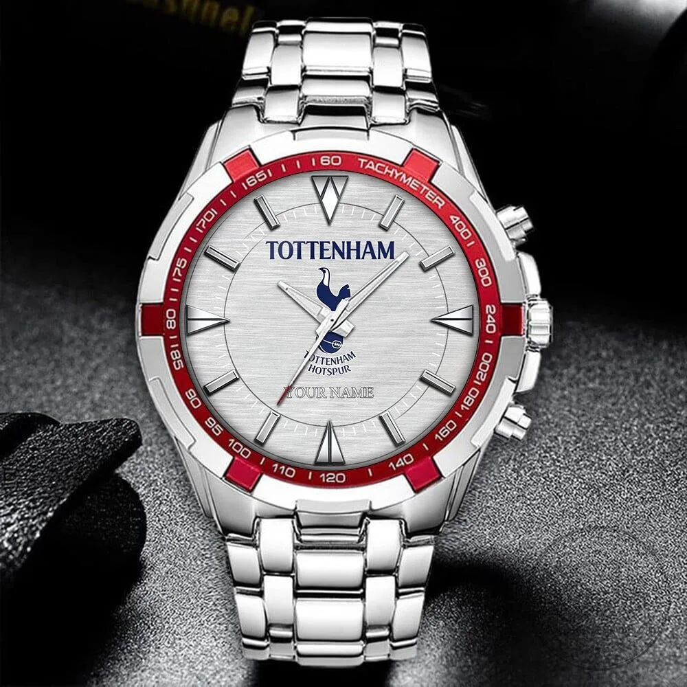 Tottenham Hotspur Personalized Name Stainless Steel Men's Quartz Watch 9 Tottenham Hotspur Personalized Name Stainless Steel Men